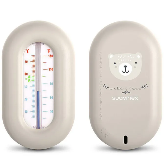 Suavinex Thermomètre de Bain Birdies - Beige