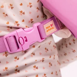 Swim Essentials Gilet de Nage avec Brassards Pink Flower Market - 2/6 Ans