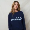 Tajinebanane Pull d'Allaitement Milk en Laine - XL