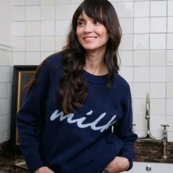 Tajinebanane Pull d'Allaitement Milk en Laine - XL