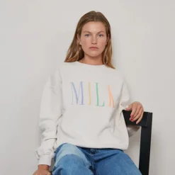 Tajinebanane Sweat d'Allaitement Milk - L