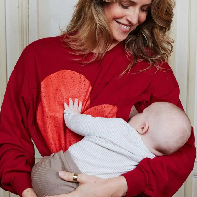 Tajinebanane Sweat d'Allaitement Amore - L
