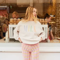 Tajinebanane Sweat d'Allaitement Milk - M