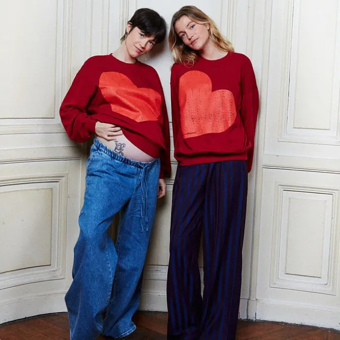 Tajinebanane Sweat d'Allaitement Amore - M