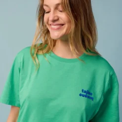 Tajinebanane T-shirt d'Allaitement La P'allaite Menthe - S