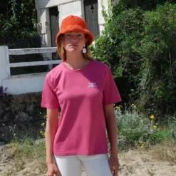 Tajinebanane T-shirt d'Allaitement La P'allaite Framboise - S
