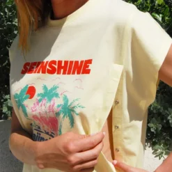 Tajinebanane T-shirt d'Allaitement Paradise - M