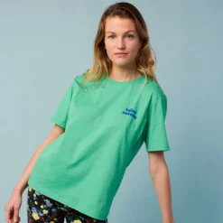 Tajinebanane T-shirt d'Allaitement La P'allaite Menthe - M