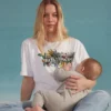 Tajinebanane T-shirt d'Allaitement Milktamère - S