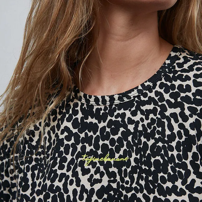Tajinebanane T-shirt d'Allaitement Lait'opard - M