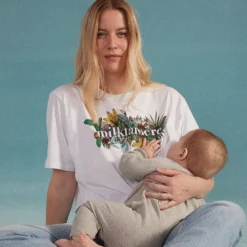 Tajinebanane T-shirt d'Allaitement Milktamère - M