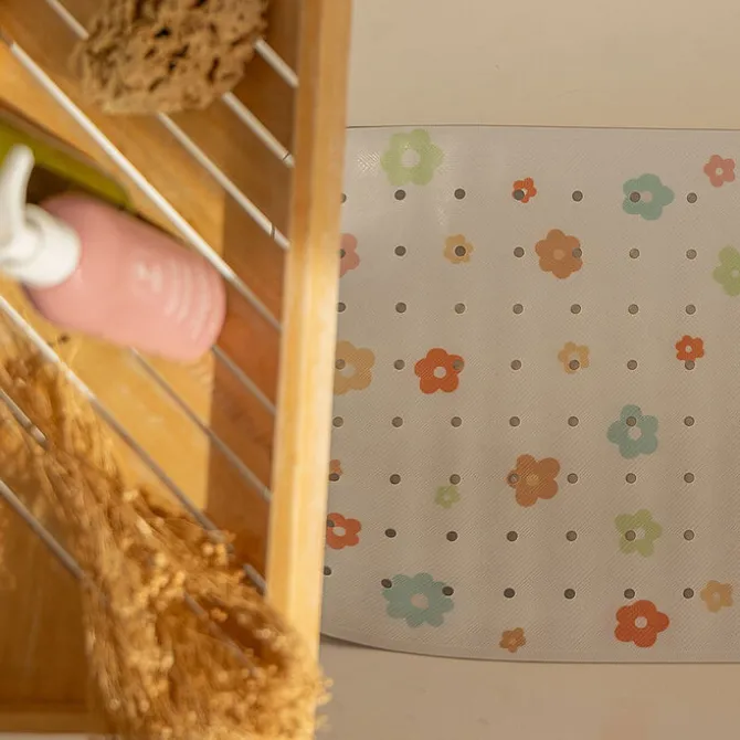 Tapilou Tapis de Douche - Le Floral