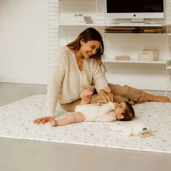 Tapilou Tapis de Jeux XL Réversible - Le Coquillage