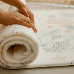 Tapilou Tapis de Jeux XL Réversible - Le Coquillage