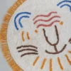 Tapis Petit Tapis Lion Leo - Ø 100 cm