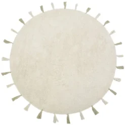 Tapis Petit Tapis Sara Naturel - Ø 130 cm