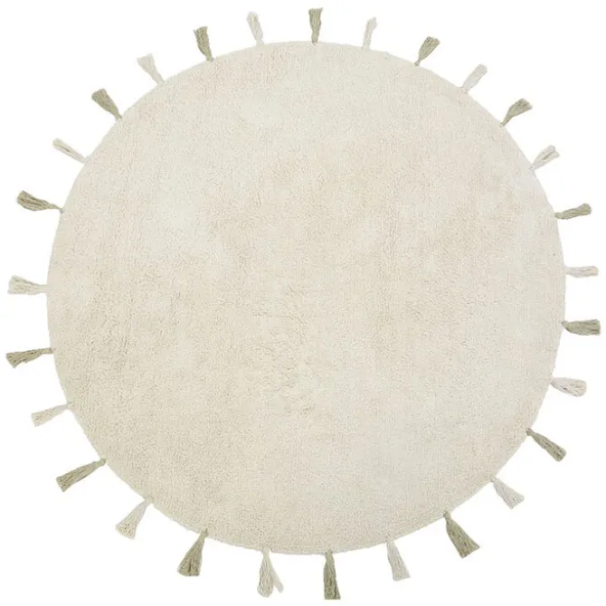 Tapis Petit Tapis Sara Naturel - Ø 130 cm