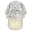 Tartine et Chocolat Augustin le Lapin Veilleuse Musical - Toile de Jouy Gris