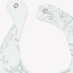 Tartine et Chocolat Bavoir - Toile de Jouy Gris Clair