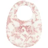 Tartine et Chocolat Bavoir - Toile de Jouy Rose