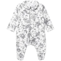 Tartine et Chocolat Coffret de Naissance Toile de Jouy Gris - 3 Mois
