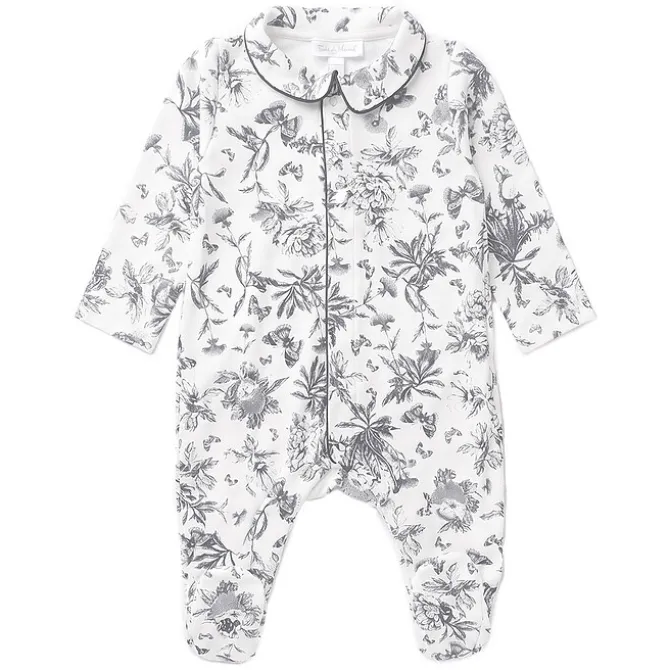 Tartine et Chocolat Coffret de Naissance Toile de Jouy Gris - 1 Mois
