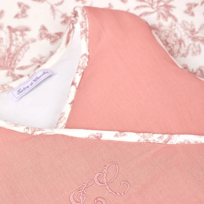 Tartine et Chocolat Gigoteuse Toile de Jouy Rose - 6/18 Mois
