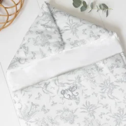 Tartine et Chocolat Nid d'Ange - Toile de Jouy Gris