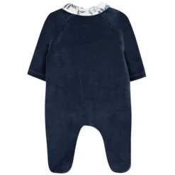 Tartine et Chocolat Pyjama Toile de Jouy Bleu - 6 Mois