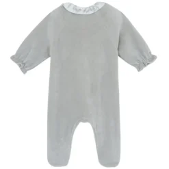 Tartine et Chocolat Pyjama Toile de Jouy Gris - 6 Mois