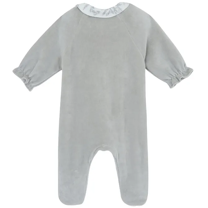 Tartine et Chocolat Pyjama Toile de Jouy Gris - 6 Mois