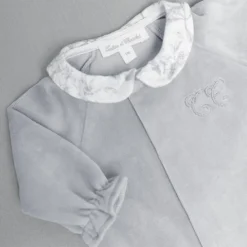 Tartine et Chocolat Pyjama Toile de Jouy Gris - 6 Mois