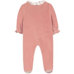 Tartine et Chocolat Pyjama Toile de Jouy Rose - 1 Mois