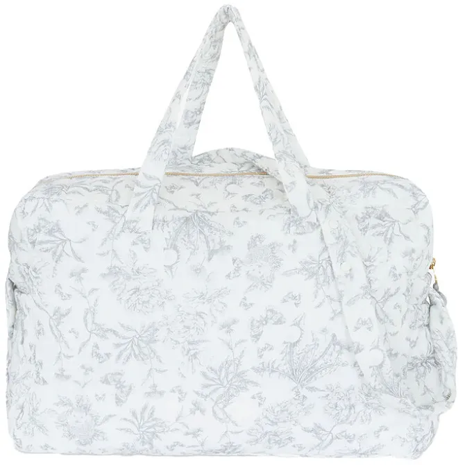 Tartine et Chocolat Sac à Langer - Toile de Jouy Gris