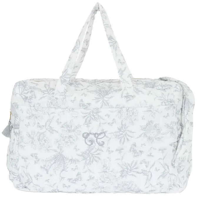Tartine et Chocolat Sac à Langer - Toile de Jouy Gris