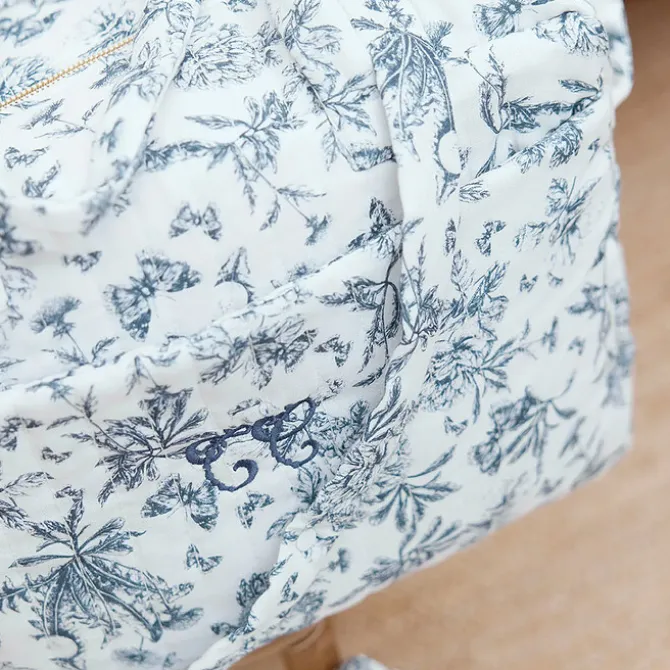 Tartine et Chocolat Sac à Langer - Toile de Jouy Bleu