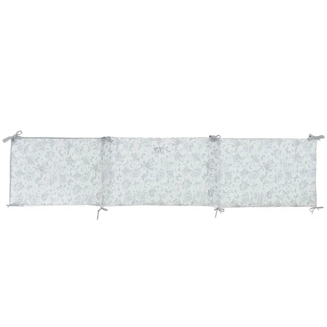 Tartine et Chocolat Tour de Lit - Toile de Jouy Gris