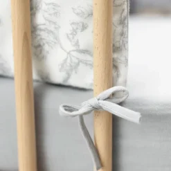 Tartine et Chocolat Tour de Lit - Toile de Jouy Gris