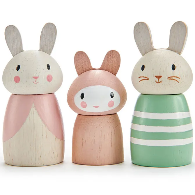 Tender Leaf Toys Famille de Lapins