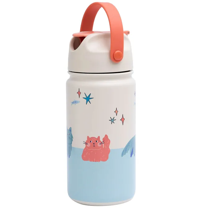 The Cotton Cloud Gourde Isotherme Meowtiful Cats - 420 ml
