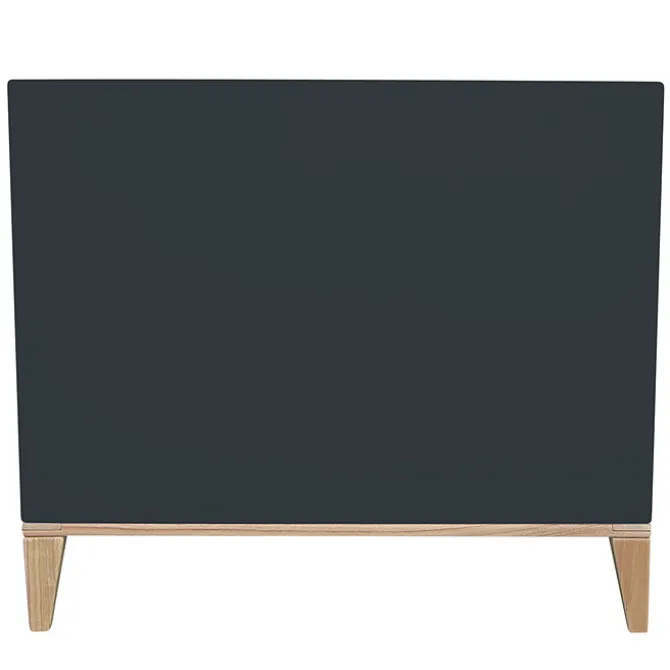 Théo Lit Junior en Rotin Nami Onyx - 90 x 200 cm