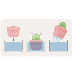 Tiger Tribe Jouet de Bain Pop Up - Cactus