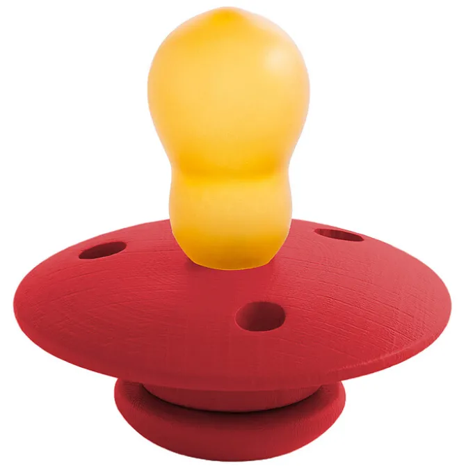 Totote Tétine Ronde Colorfull Rouge Bordeaux - 6/18 Mois