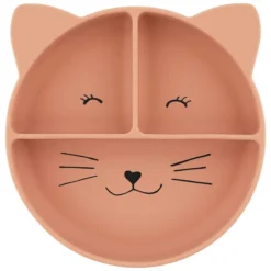 Trixie Baby Assiette en Silicone avec Ventouse - Mrs. Cat