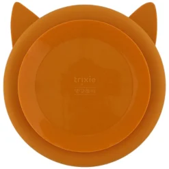 Trixie Baby Assiette en Silicone avec Ventouse - Mr. Fox