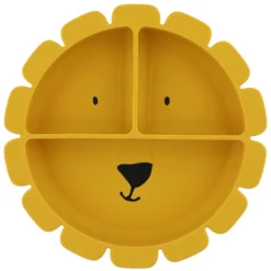 Trixie Baby Assiette en Silicone avec Ventouse - Mr. Lion