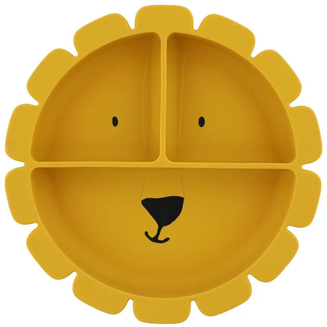 Trixie Baby Assiette en Silicone avec Ventouse - Mr. Lion