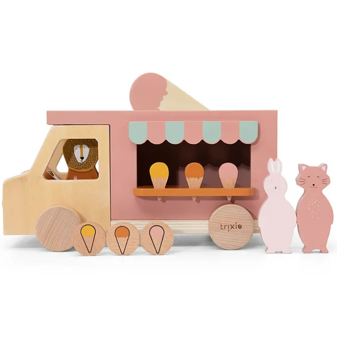 Trixie Baby Camion de Glaces en Bois