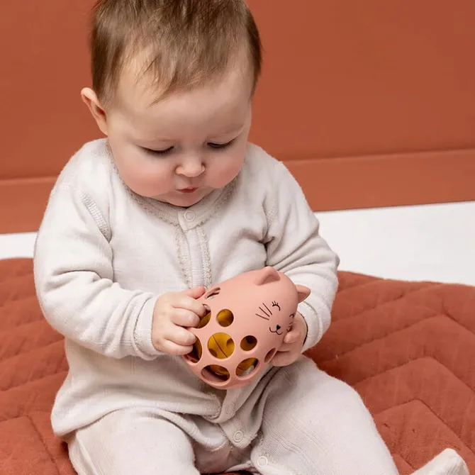 Trixie Baby Hochet Sensoriel en Silicone - Mrs. Cat
