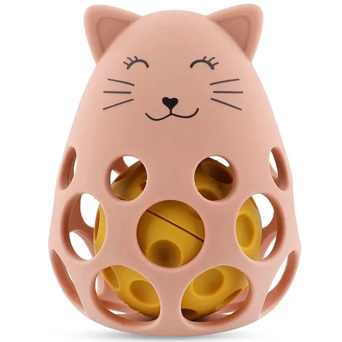Trixie Baby Hochet Sensoriel en Silicone - Mrs. Cat